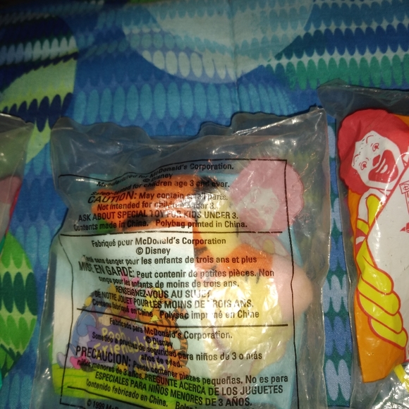 1999 clip keychain stuffed toys McDonalds toys - Picture 5 of 13